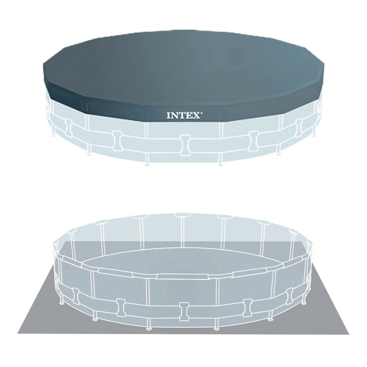 Irrotettava allas Intex 26726GN 457 x 122 x 457 cm
