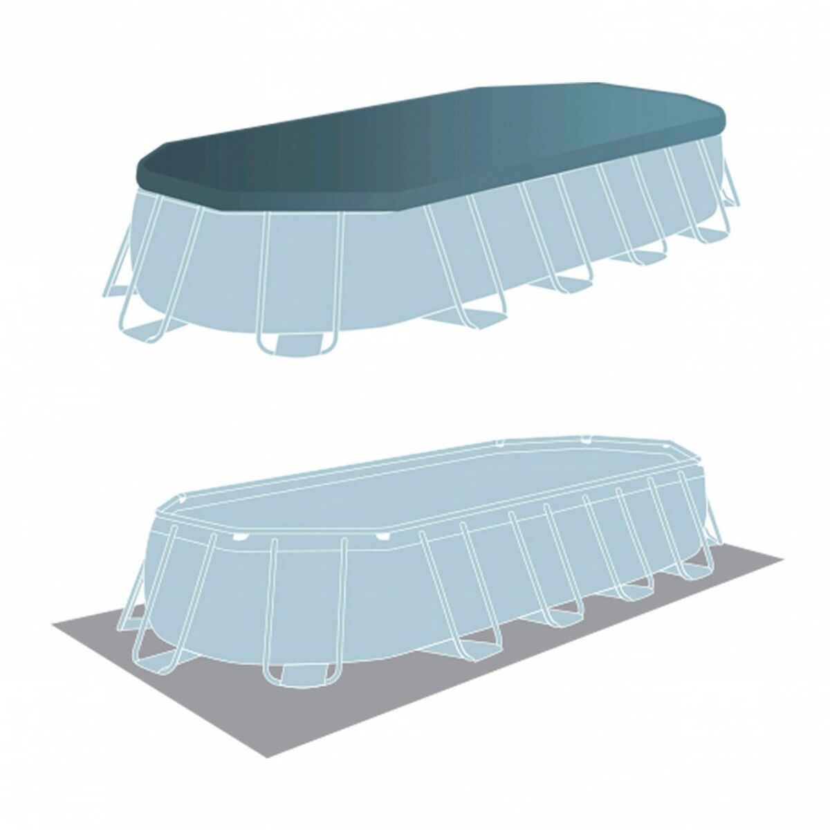 Irrotettava allas Intex 26798 610 x 122 x 305 cm