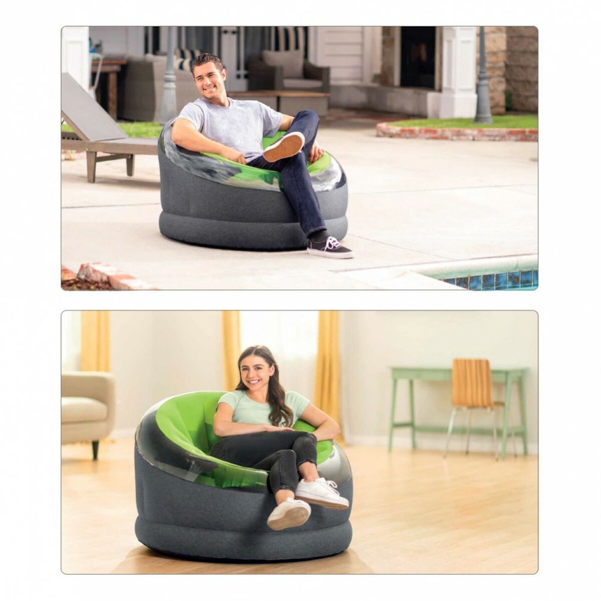 Täytettävä tuoli   Intex Empire         112 x 69 x 109 cm