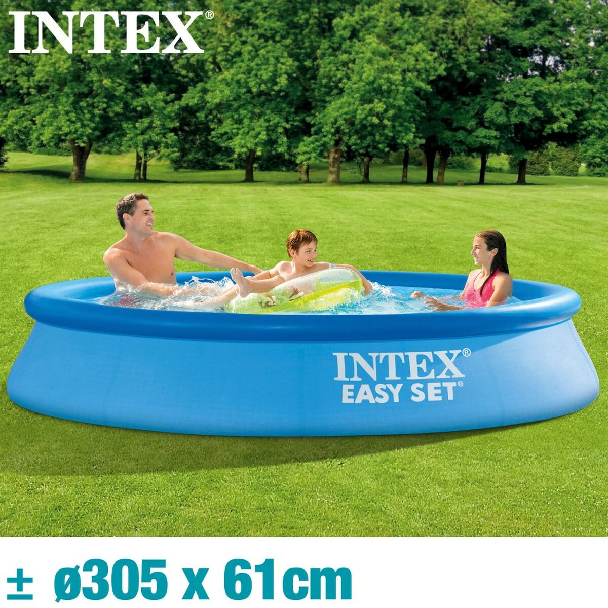 Puhallettava allas Intex 28116NP 3077 L 305 x 61 x 305 cm