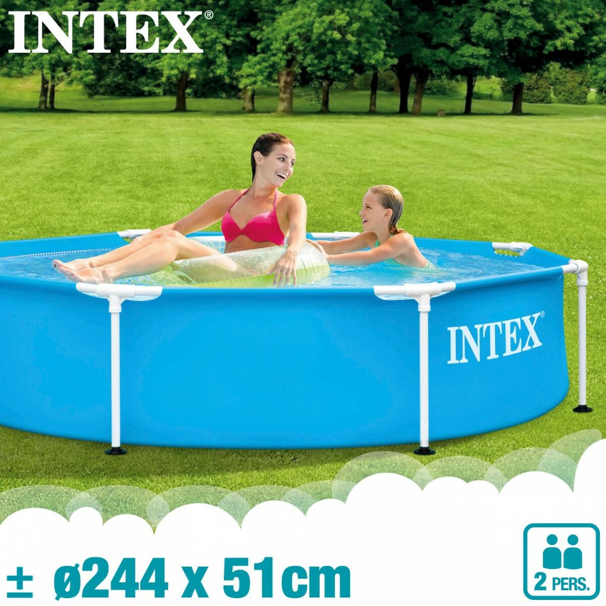 Irrotettava allas Intex 28205NP 1828 L 244 x 51 x 244 cm