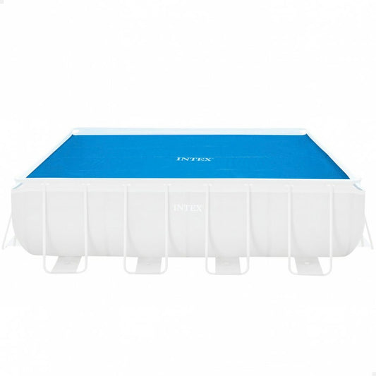 Uima-altaan suojus Intex 28028 Suorakulmainen Aurinkokenno 400 x 200 cm