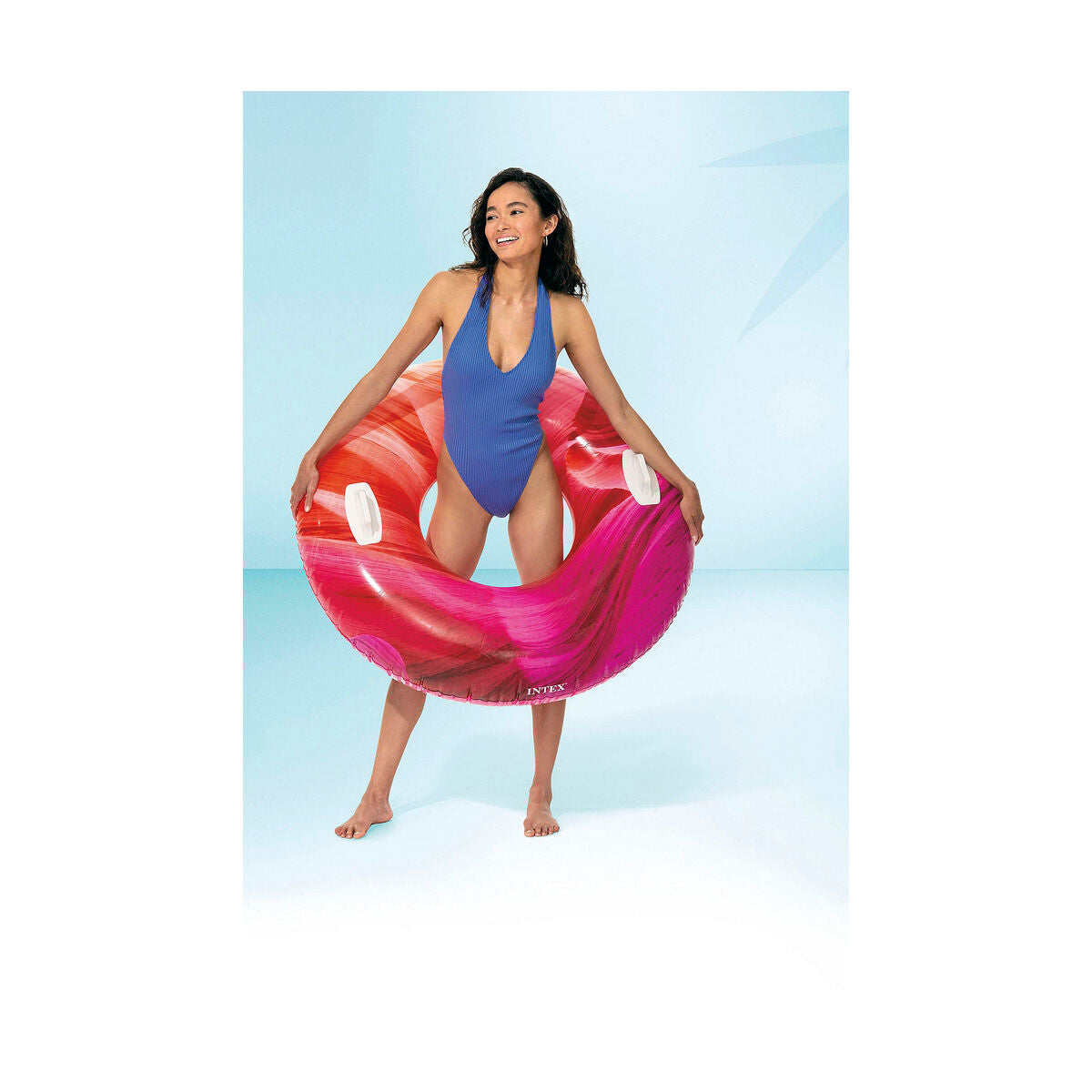 Puhallettava uimakelluke Intex Nature PVC Ø 91 cm