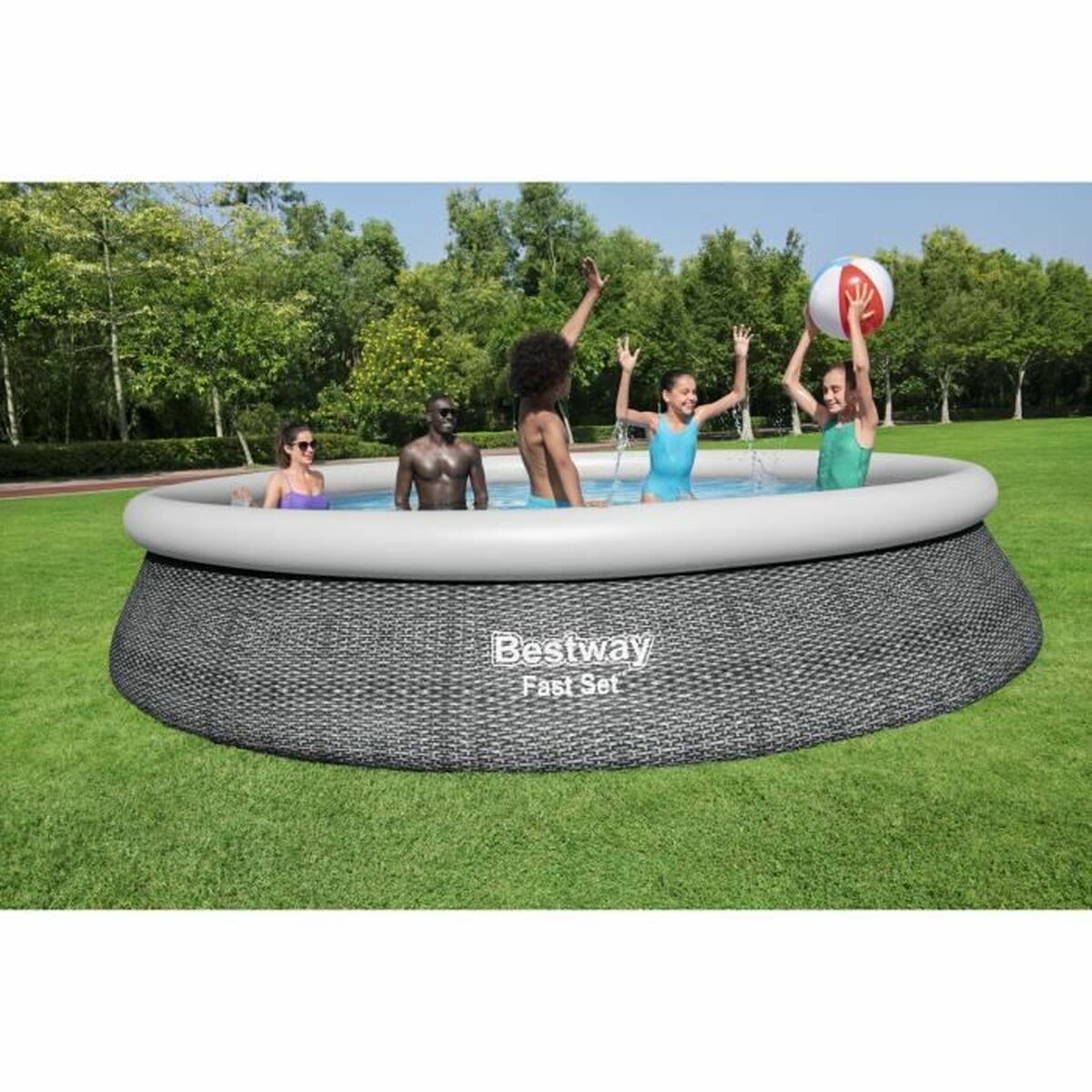 Puhallettava allas Bestway 57313-4 457 x 84 cm