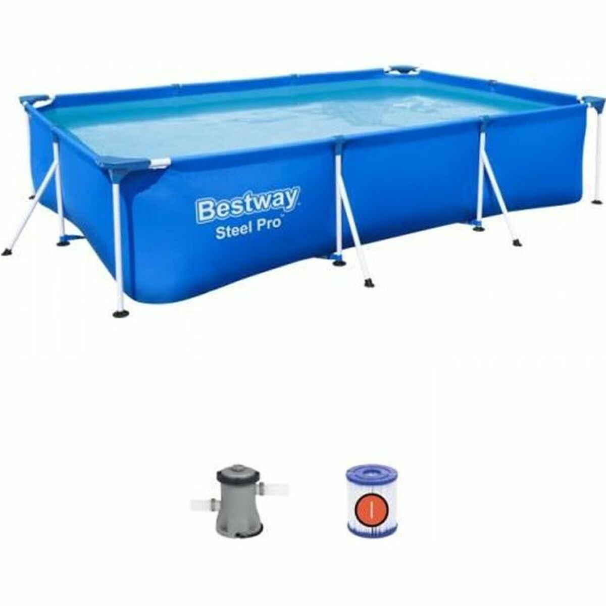 Irrotettava allas Bestway Steel Pro  300 x 201 x 66 cm