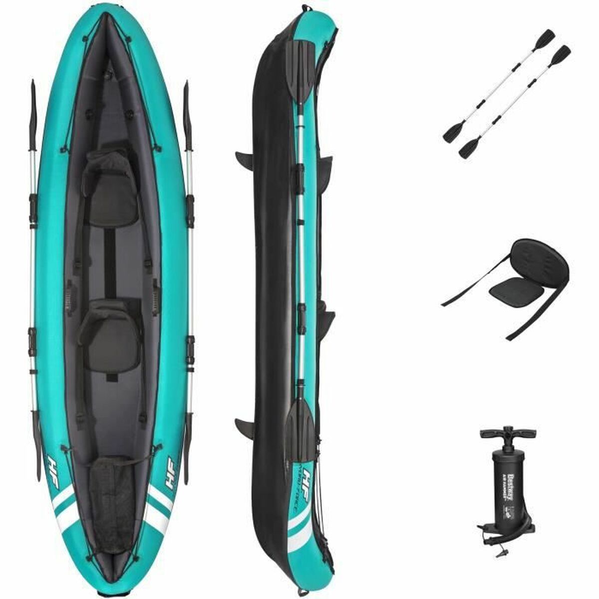 Puhallettava kanootti Bestway Hydro-Force Ventura 330 330 x 86 cm