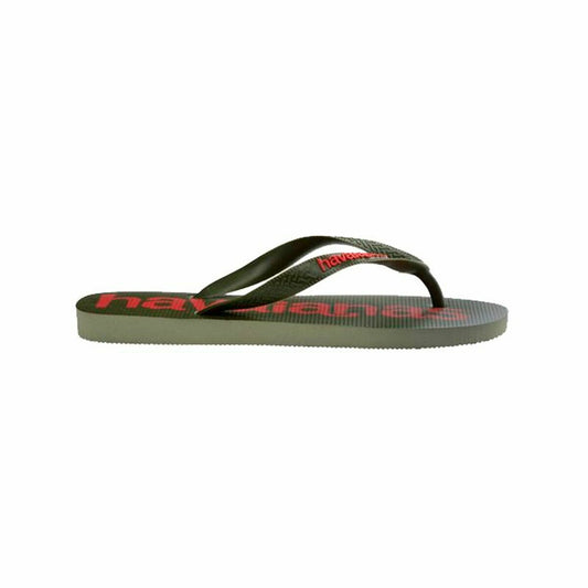 Naisten Flip-flopit Havaianas Logomania  Oliivi