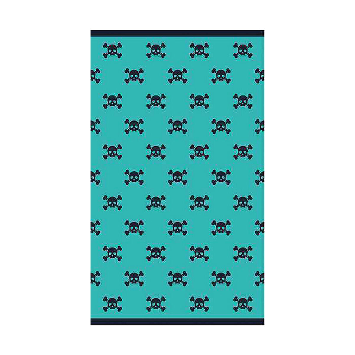 Rantapyyhe Secaneta Morgan Pääkallot Jacquard 100 x 170 cm