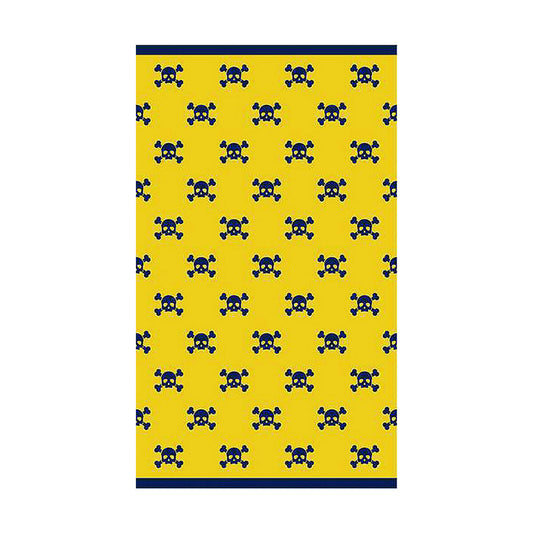 Rantapyyhe Secaneta Morgan Pääkallot Jacquard 100 x 170 cm
