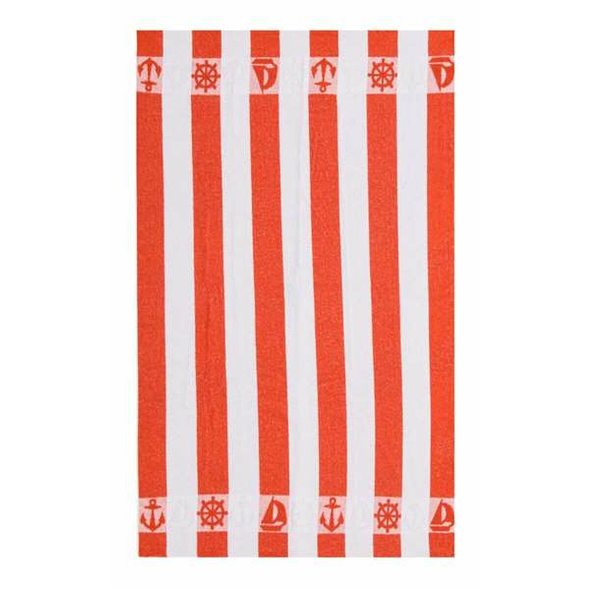 Rantapyyhe Secaneta Pyyhkeet Oranssi Raidat 100 x 160 cm