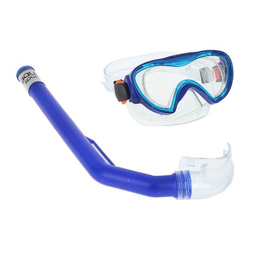 Snorkkelilasit ja -putki lapsille Junior Colorbaby Musta Sininen