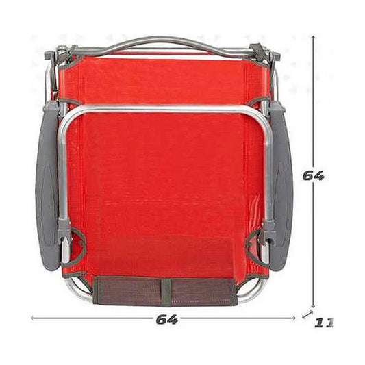Rantatuoli Colorbaby 51 x 45 x 76 cm Punainen