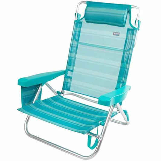 Folding Chair Colorbaby Mediterran 48 x 54 x 82,5 cm Turkoosi Valkoinen