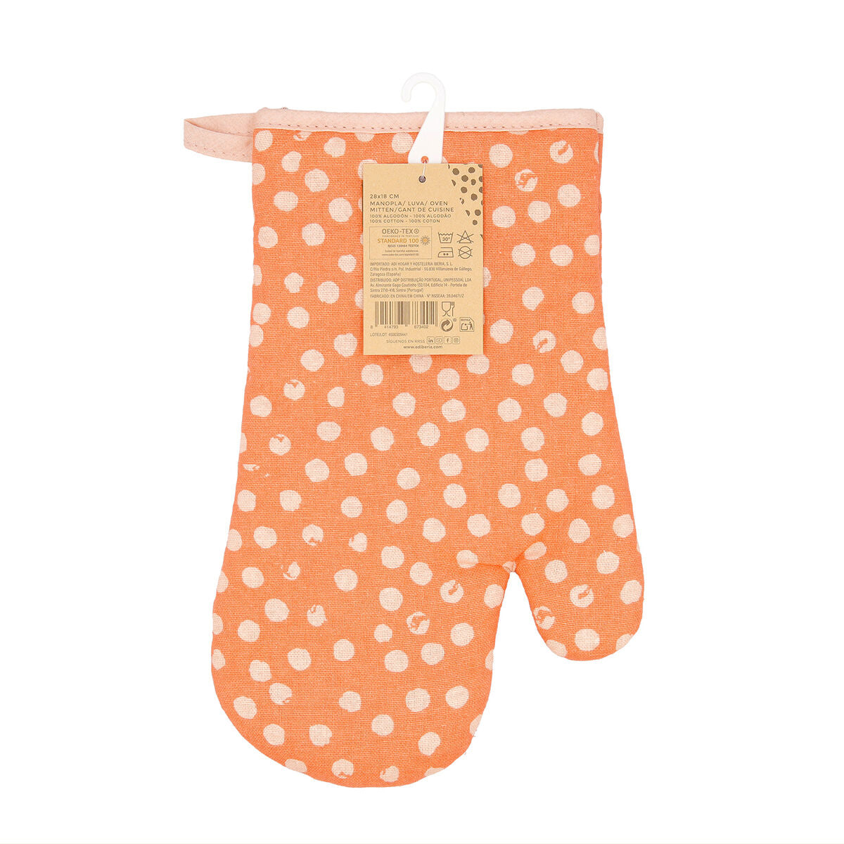 Uunikinnas Vinthera Vinthera Pinkki Puuvilla (28 x 18 cm) (Pack 12x)