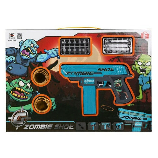 Playset Zombie Shot Tikkapyssy Sininen 43 x 30 cm (43 x 30 cm)