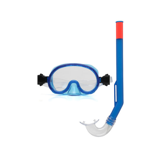 Snorkkelilasit ja -putki lapsille Sininen