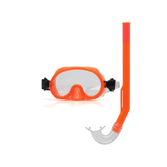 Snorkkelilasit ja -putki lapsille Oranssi Pojat