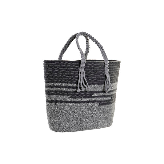 Laukku DKD Home Decor 48 x 16 x 36 cm Harmaa