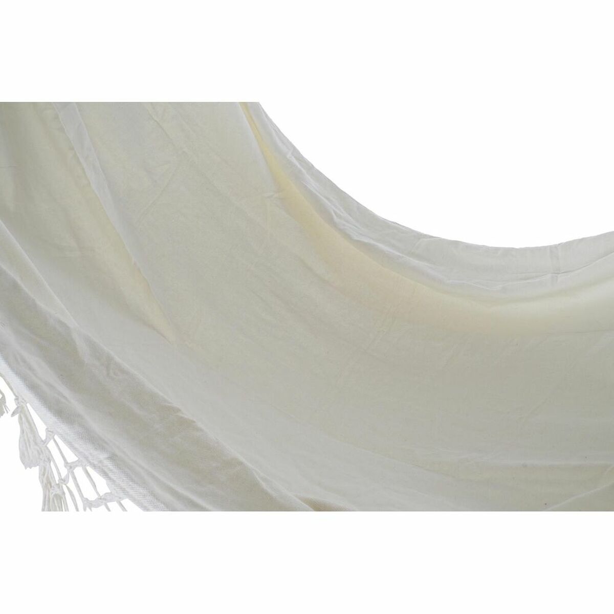 Riippumatto DKD Home Decor Beige Polyesteri Puuvilla Alumiini (285 x 130 cm)
