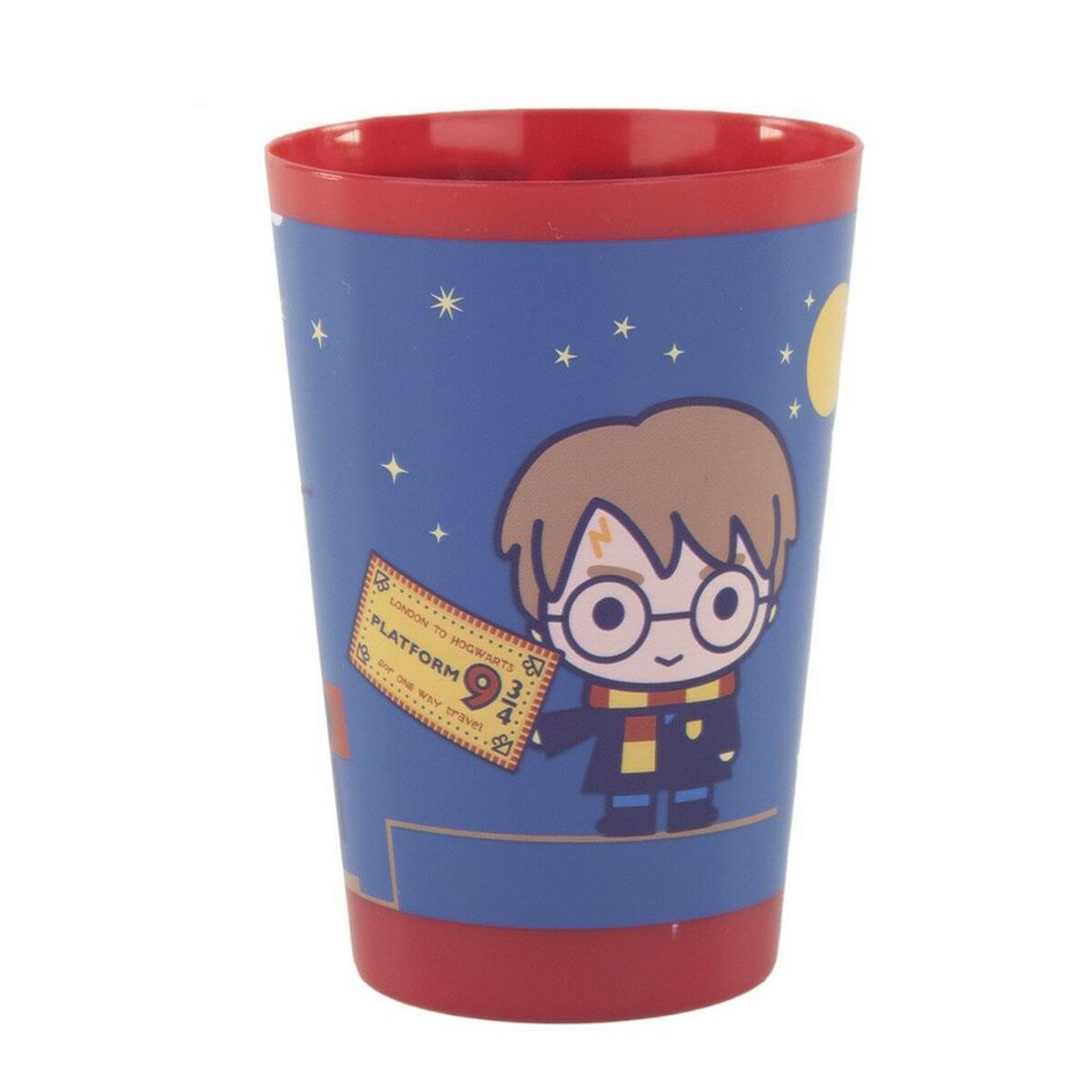 Toilettilaukku ja tarvikkeet Harry Potter 4 Kappaletta Punainen