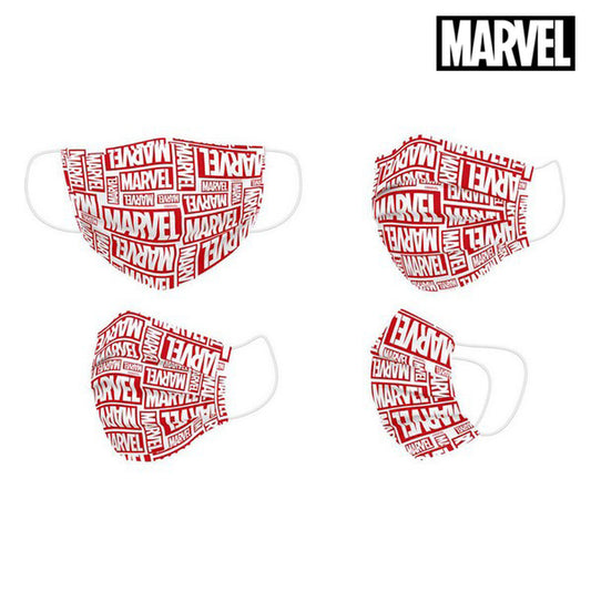 Hygieeninen kasvosuojain Marvel + 11 vuotta Punainen