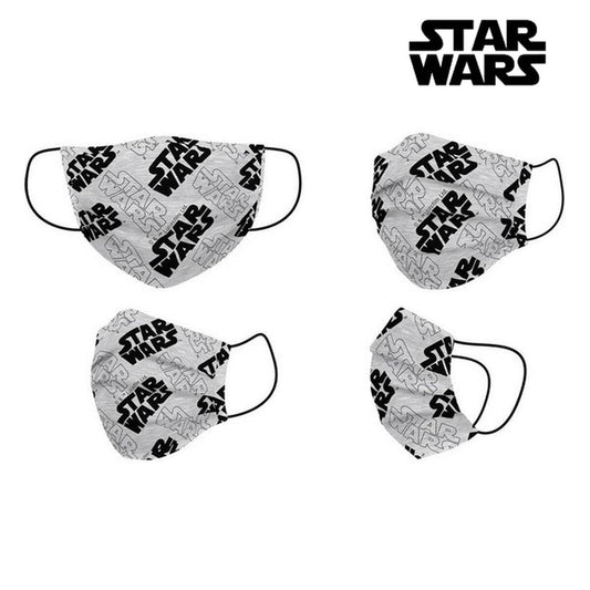 Hygieeninen kasvosuojain Star Wars + 11 vuotta Harmaa