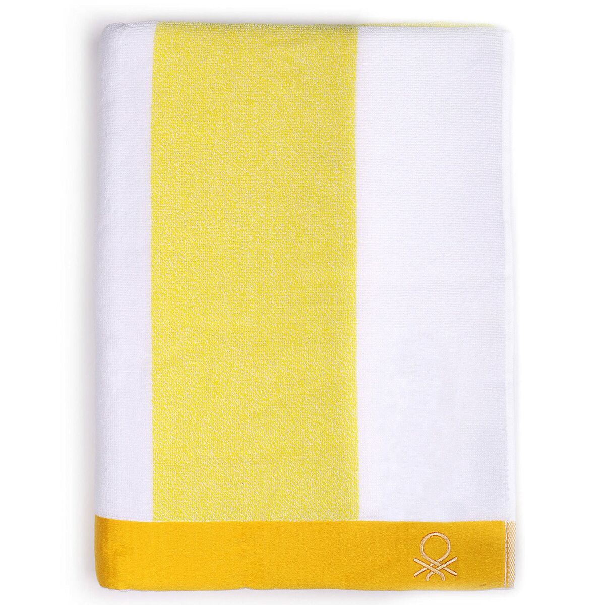 Rantapyyhe Benetton BE041 Keltainen 160 x 90 cm (90 x 160 cm)