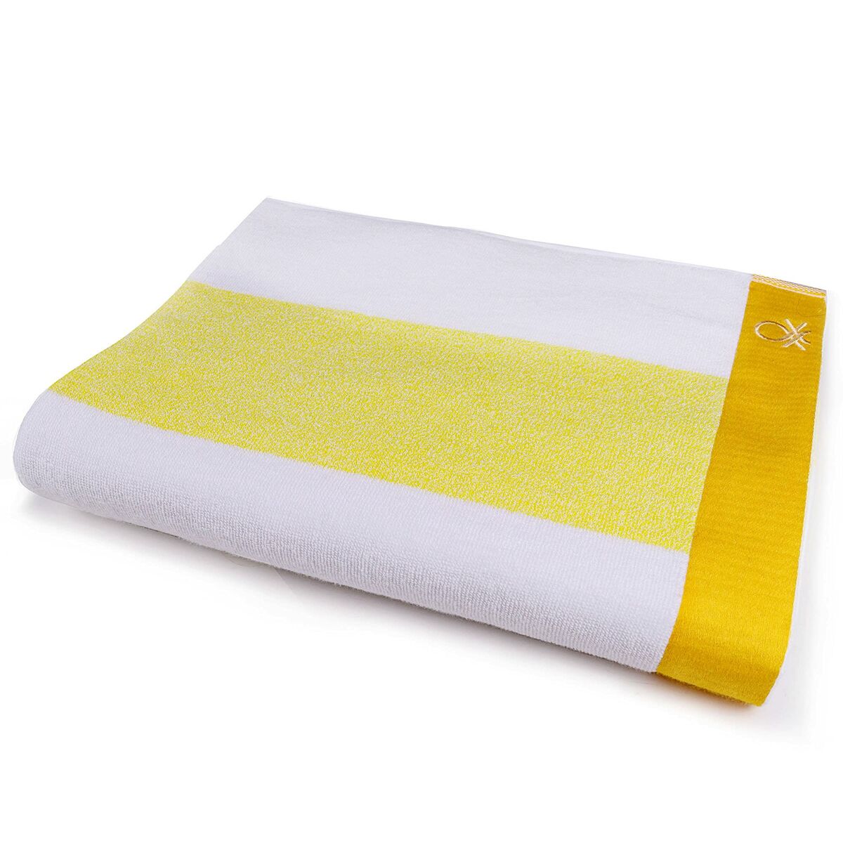 Rantapyyhe Benetton BE041 Keltainen 160 x 90 cm (90 x 160 cm)