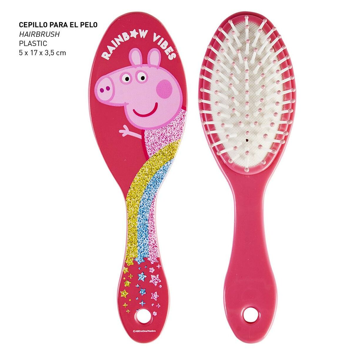 Toilettilaukku ja tarvikkeet Peppa Pig 4 Kappaletta Fuksia (23 x 16 x 7 cm)