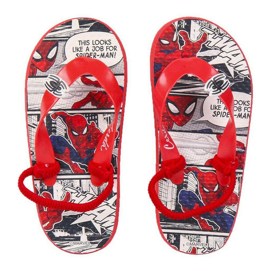 Lasten Flip-flopit Spiderman Punainen