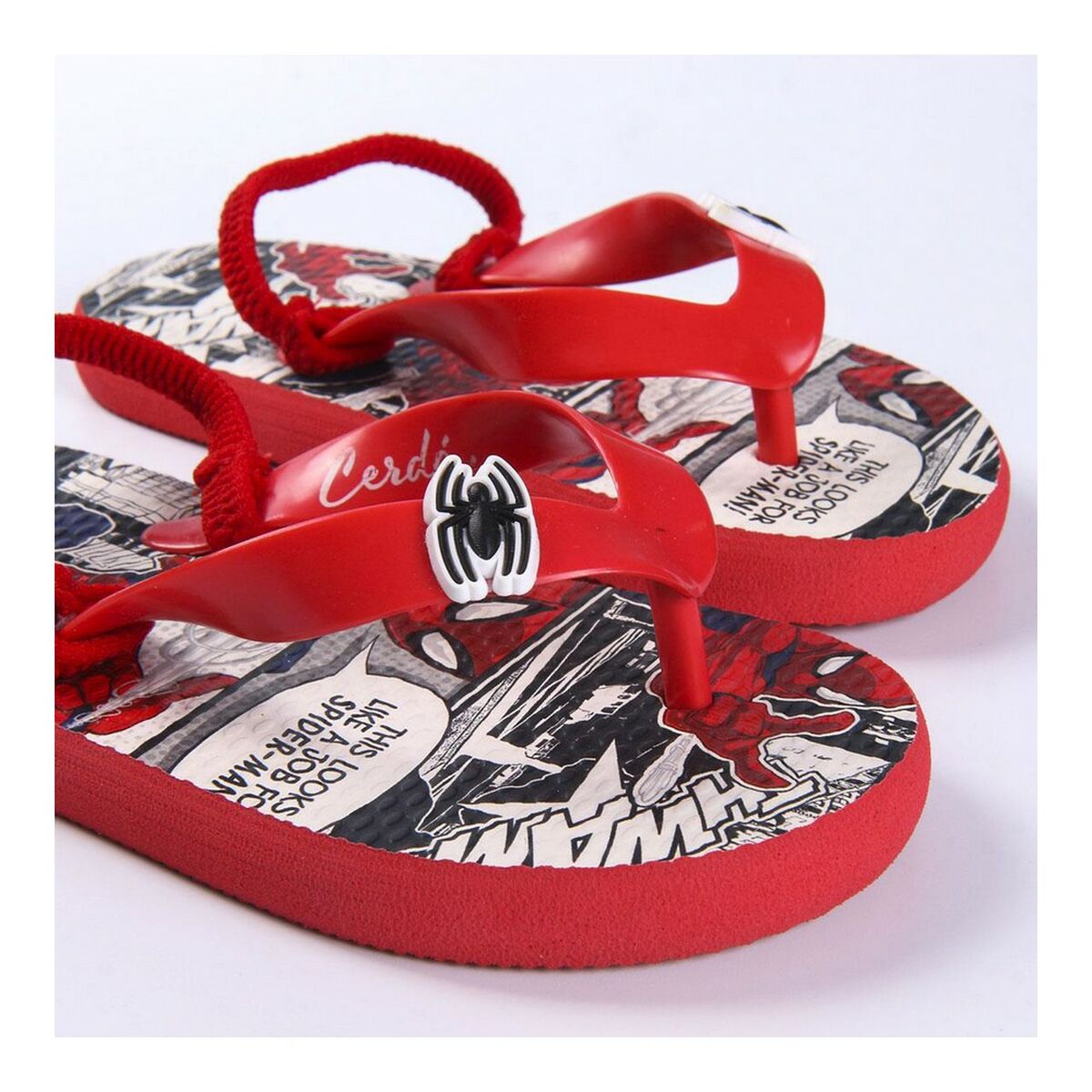 Lasten Flip-flopit Spiderman Punainen