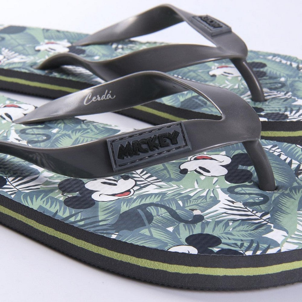 Miesten Flip-flopit Mickey Mouse Harmaa Vihreä