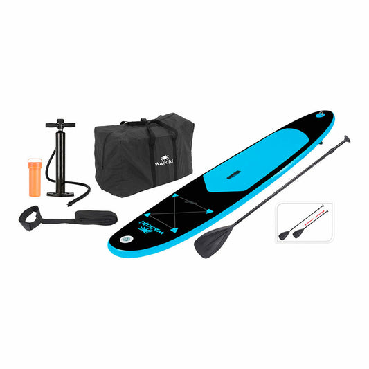 Ilmatäytteinen Paddle Surf Board Tarvikkeilla XQ Max Sininen/Musta