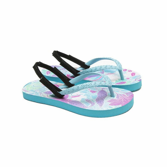 Naisten Flip-flopit Rip Curl Mini Girl Summer Art Akvamariini