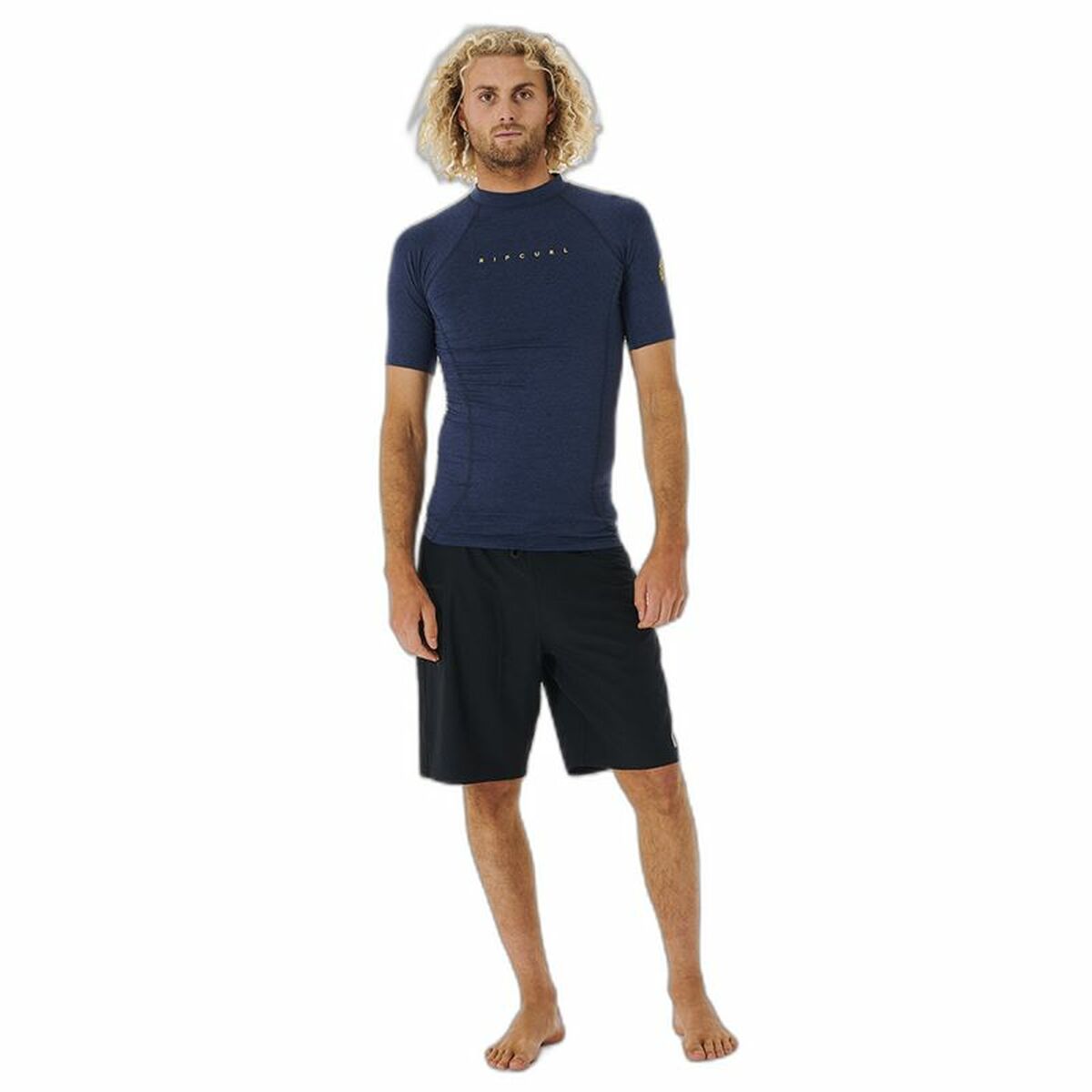 Uimarin T-paita Rip Curl  Dawn Patrol Perf Tummansininen