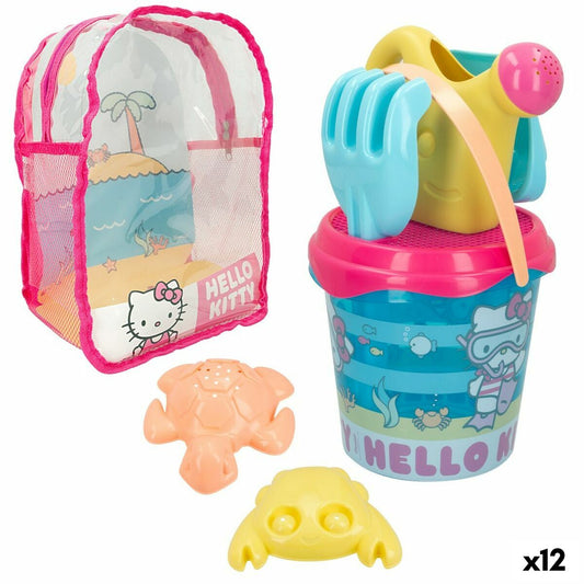 Rantalelusetti Hello Kitty polypropeeni (12 osaa)