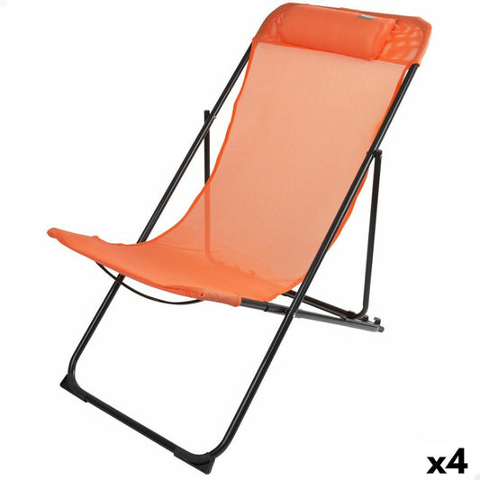 Taitettava riippumatto Aktive Oranssi 52 x 87 x 77 cm (4 osaa)