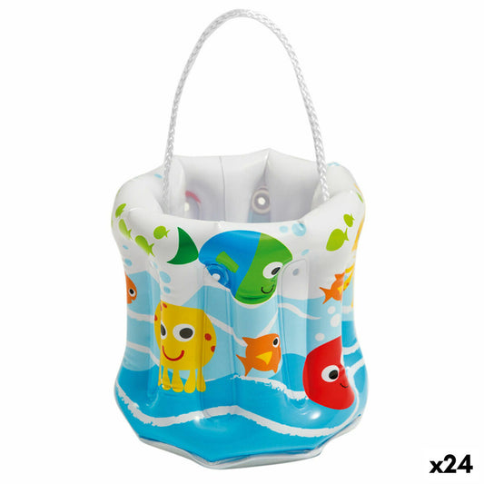 Puhallettava peli Intex Rantaämpäri 19 x 19 x 19 cm (24 osaa)