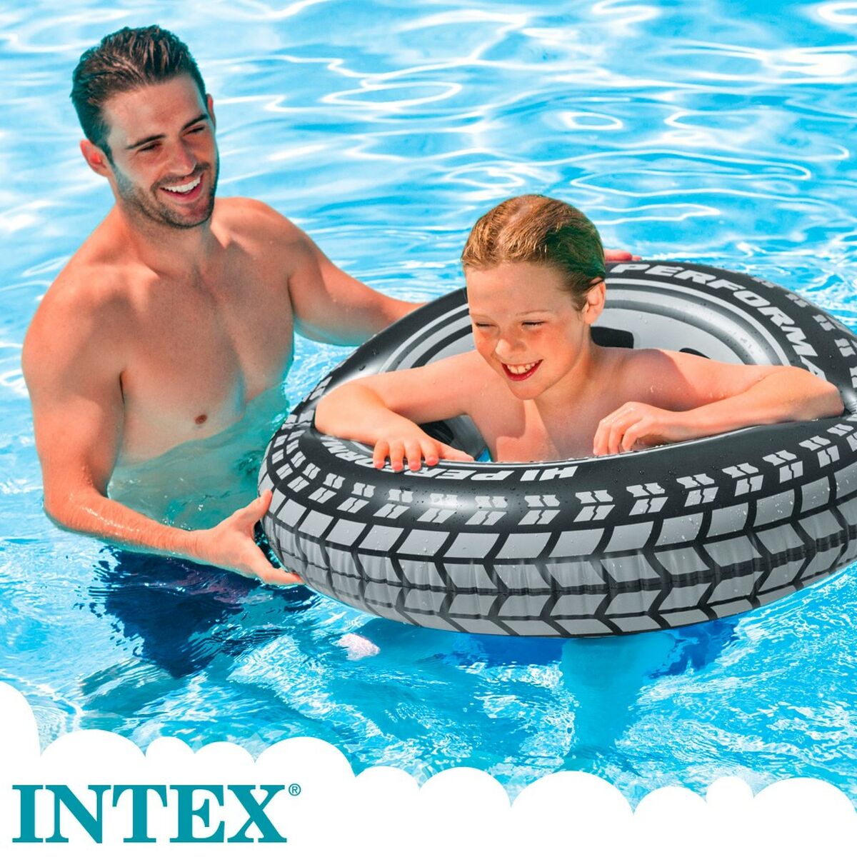 Täytettävä rengas Intex 91 x 23 x 91 cm (24 osaa)