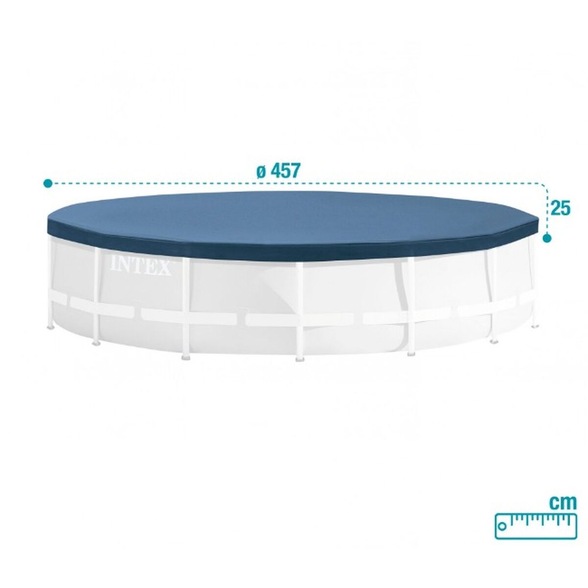 Uima-altaan suojus   Intex 28032         Ø 457 cm 457 x 25 x 457 cm