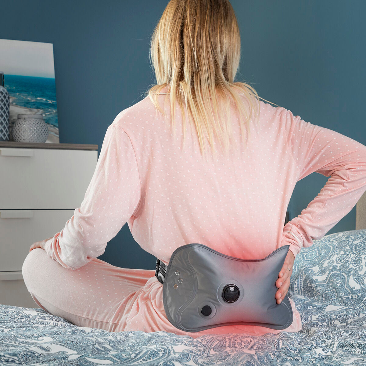 Säädettävä uudelleen täytettävä kuumavesipullo Hutter InnovaGoods 400W Harmaa