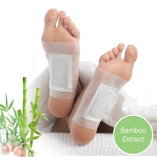 Detox Jalkapohjalaastarit Bamboo InnovaGoods 10 osaa